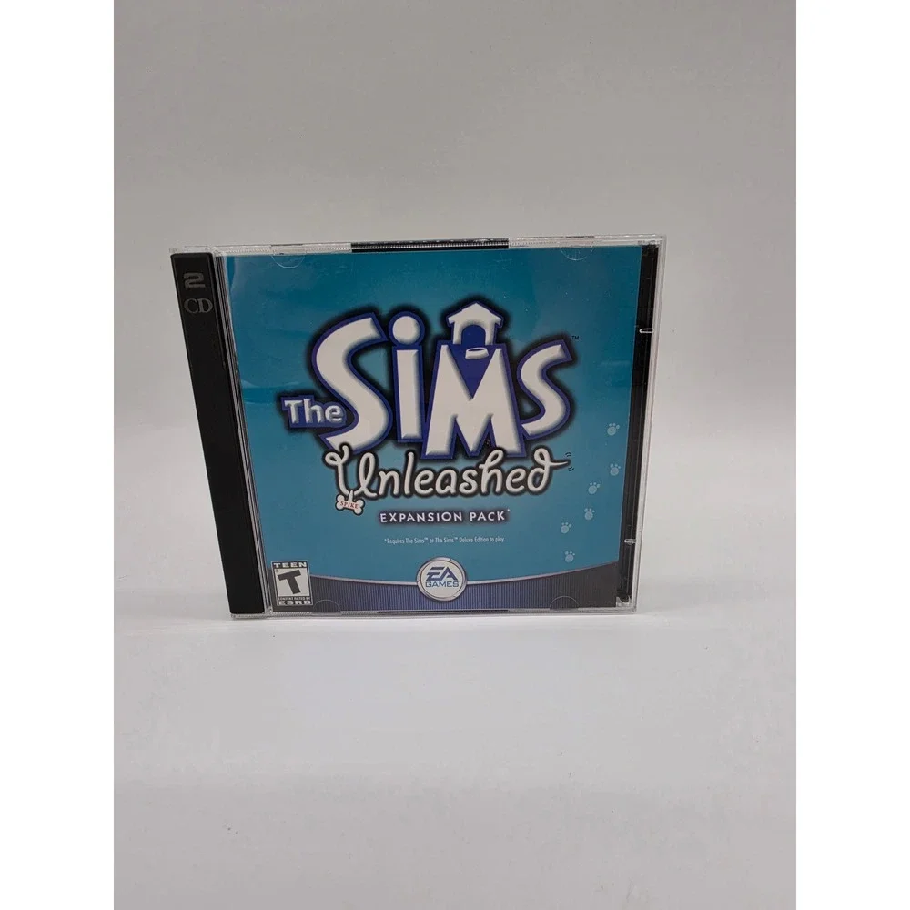 The Sims Unleashed Expansion Pack PC 2002 EA Games 2-Disc Set Maxis Teen